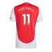 Maillot de foot Arsenal Gabriel Martinelli #11 Domicile vêtements 2024-25 Manches Courtes